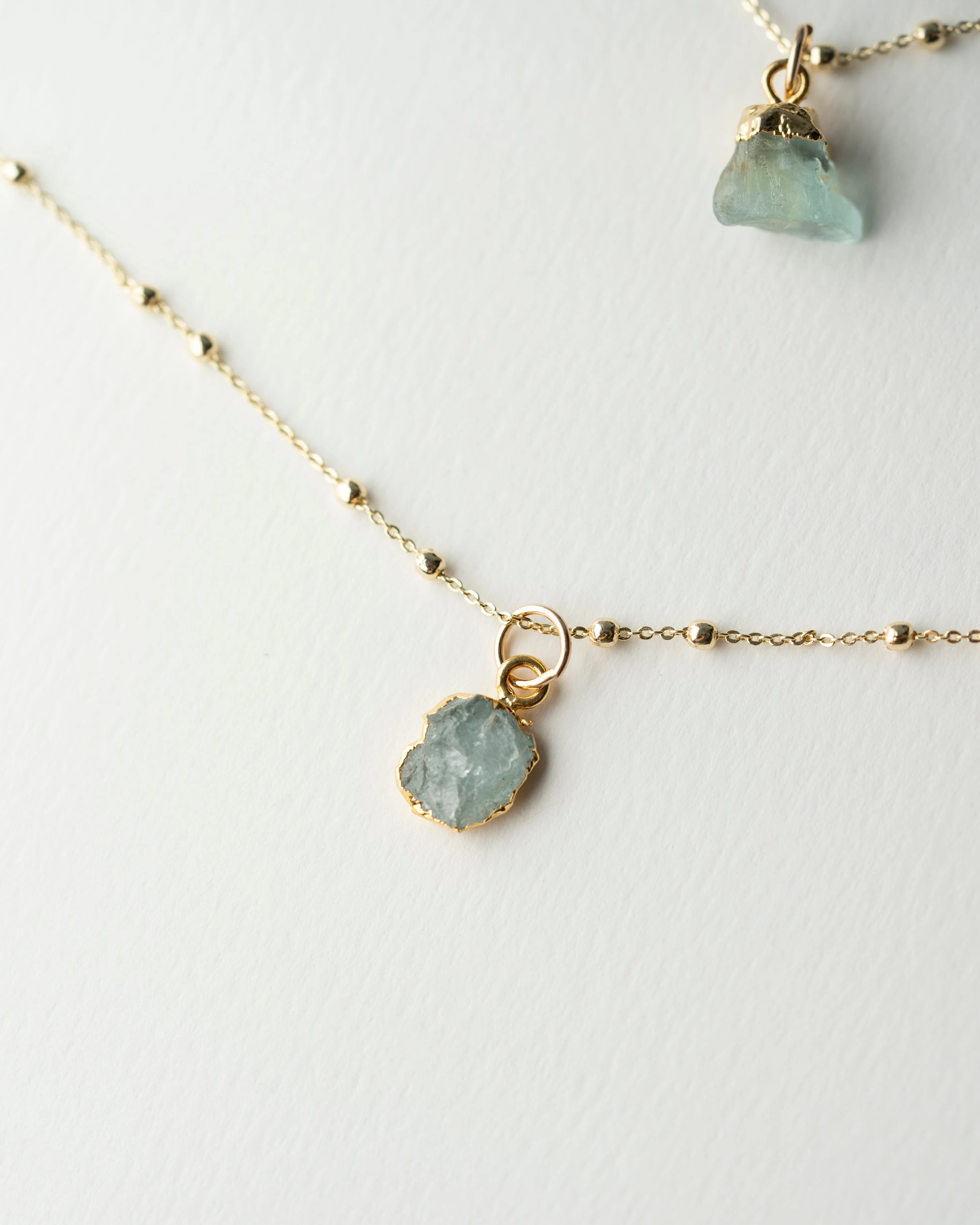 March | Aquamarine Necklace