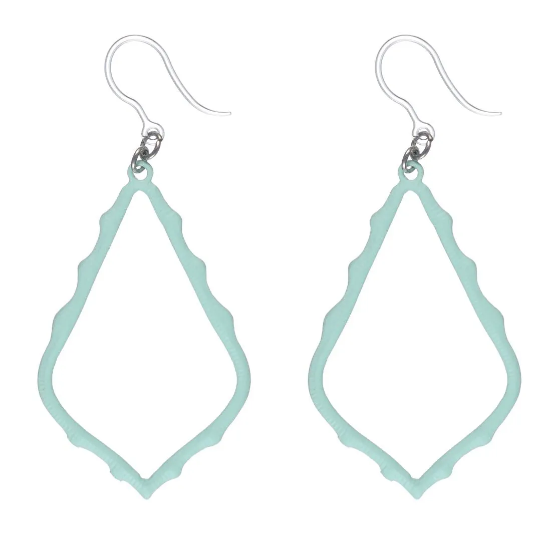 Medium Chandelier Dangles Hypoallergenic Earrings for Sensitive Ears Made with Plastic Posts