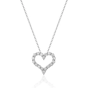 Mini Heart Diamond Necklace