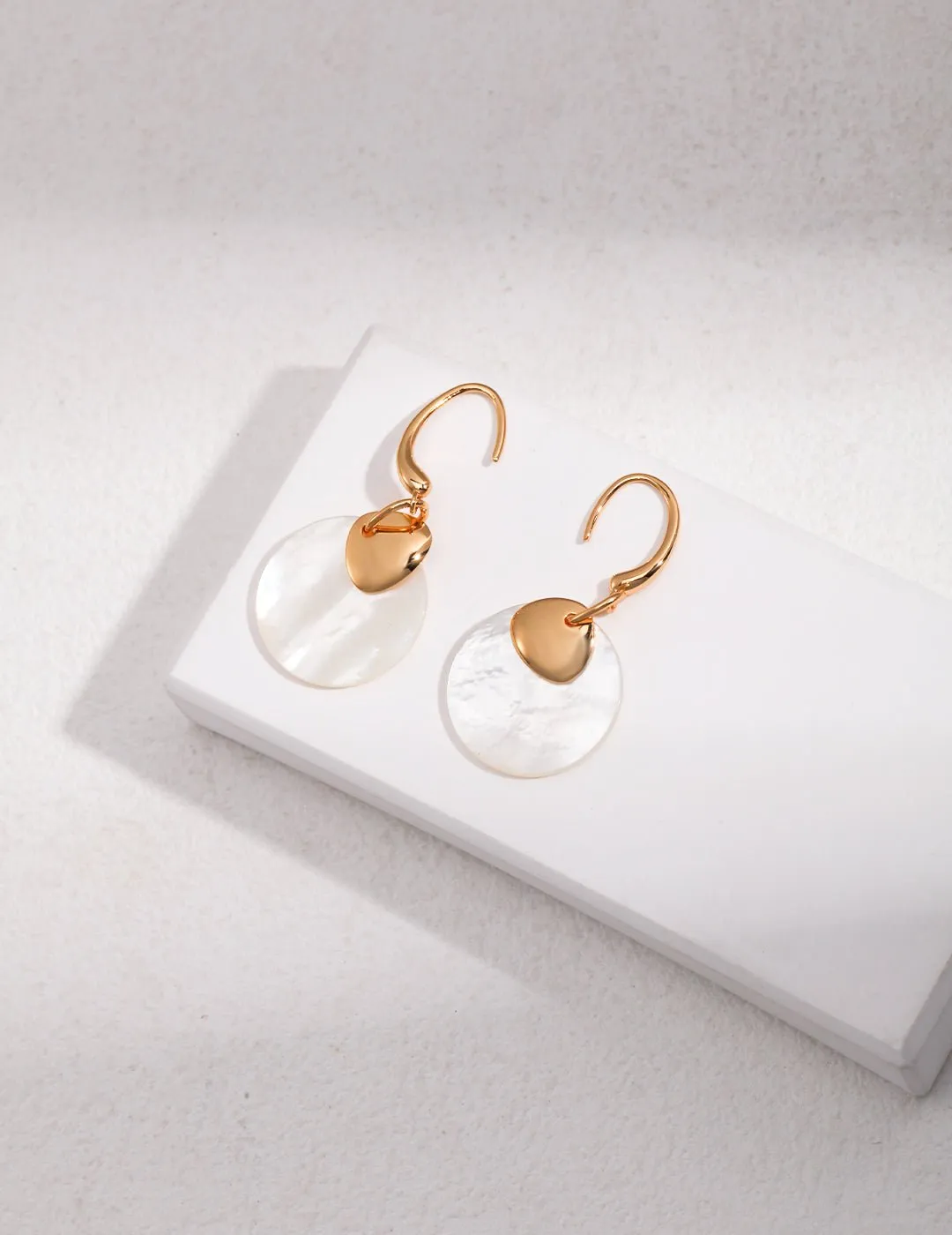 Mother-of-pearl Earrings: Ethereal Elegance