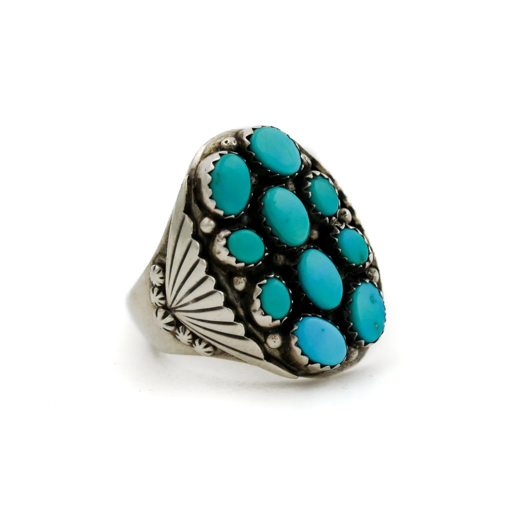 Navajo Sleeping Beauty Turquoise Ring