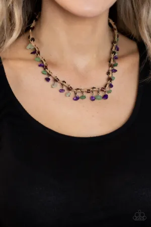 Necklaces Canyon Voyage - Multi Purple Urban N2277