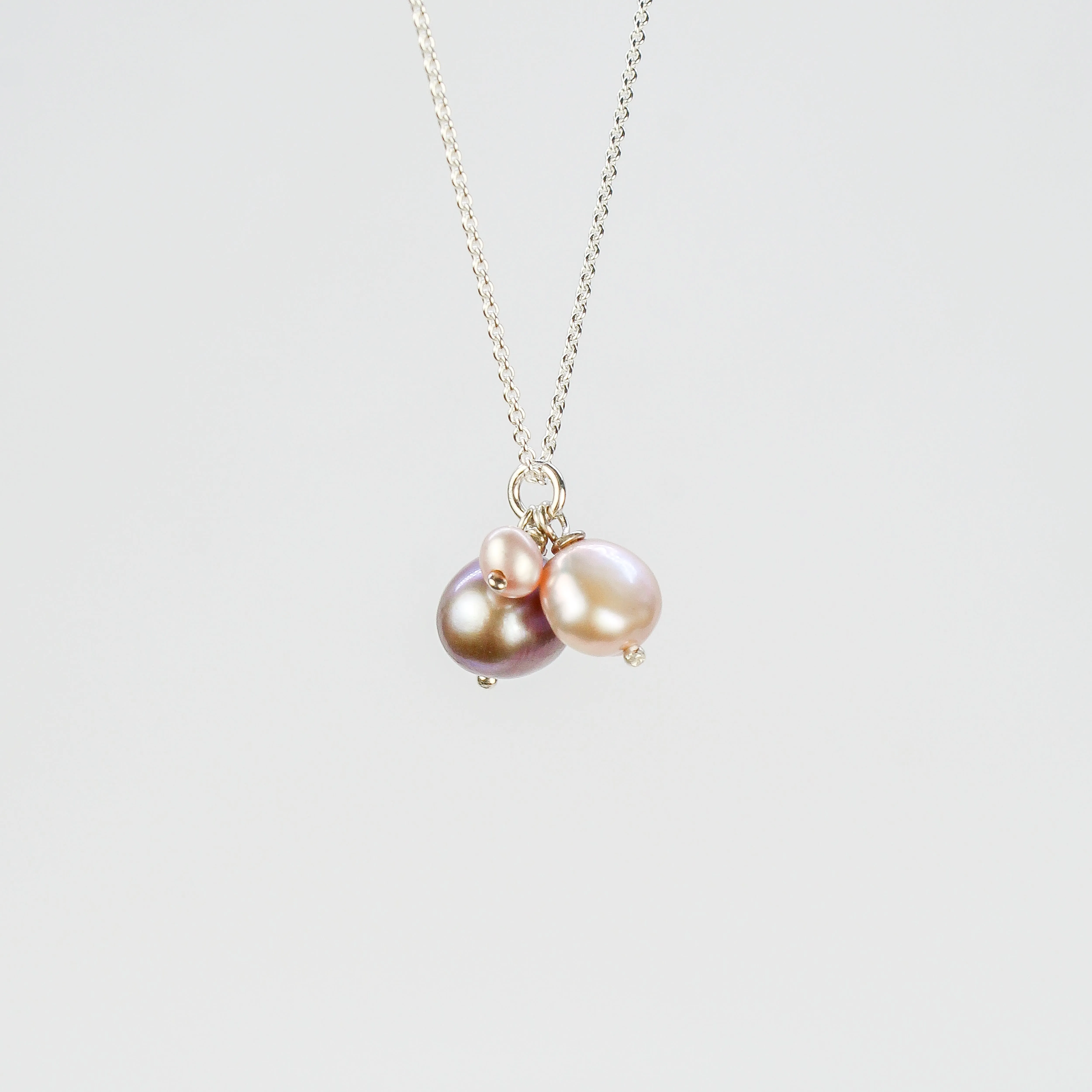 NEW! Pink & Purple Pearl Pendant by Rina Young