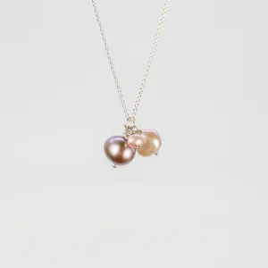 NEW! Pink & Purple Pearl Pendant by Rina Young