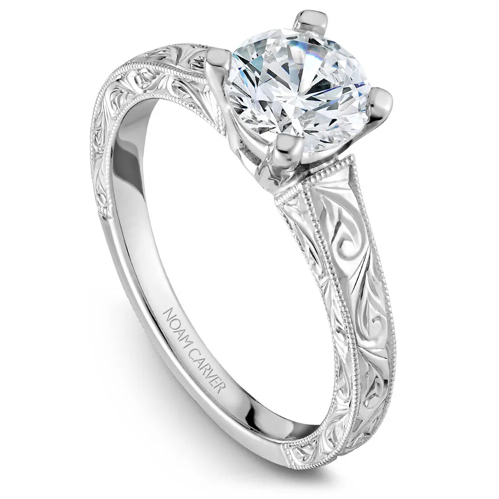 Noam Carver Engagement Ring - B006-03WSE-100A