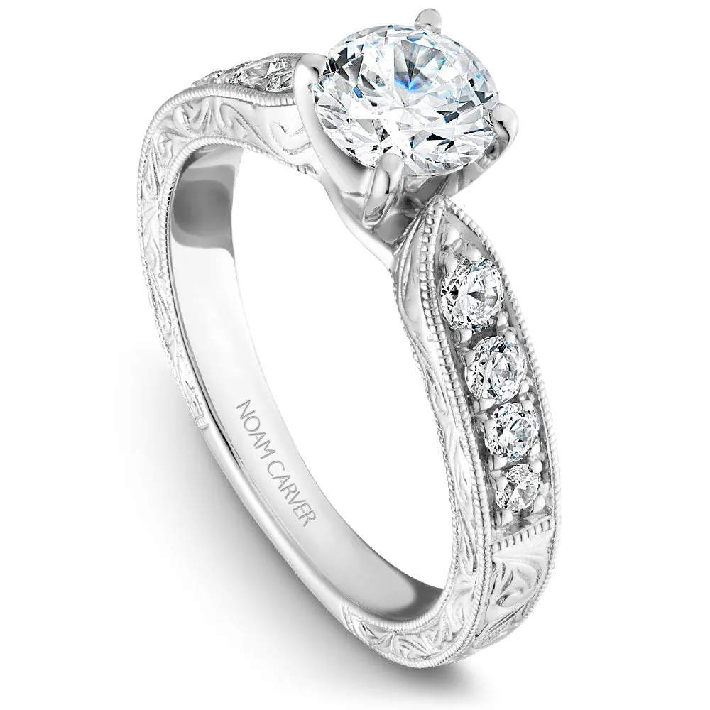 Noam Carver Engagement Ring - B052-01WM-100A