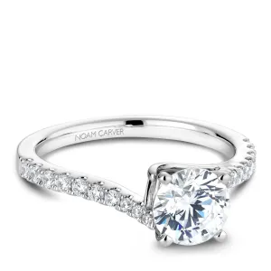 Noam Carver Engagement Ring - B089-01WS-100A