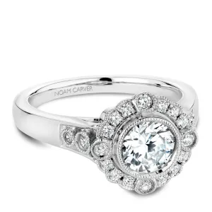 Noam Carver Engagement Ring - B091-01WS-100A