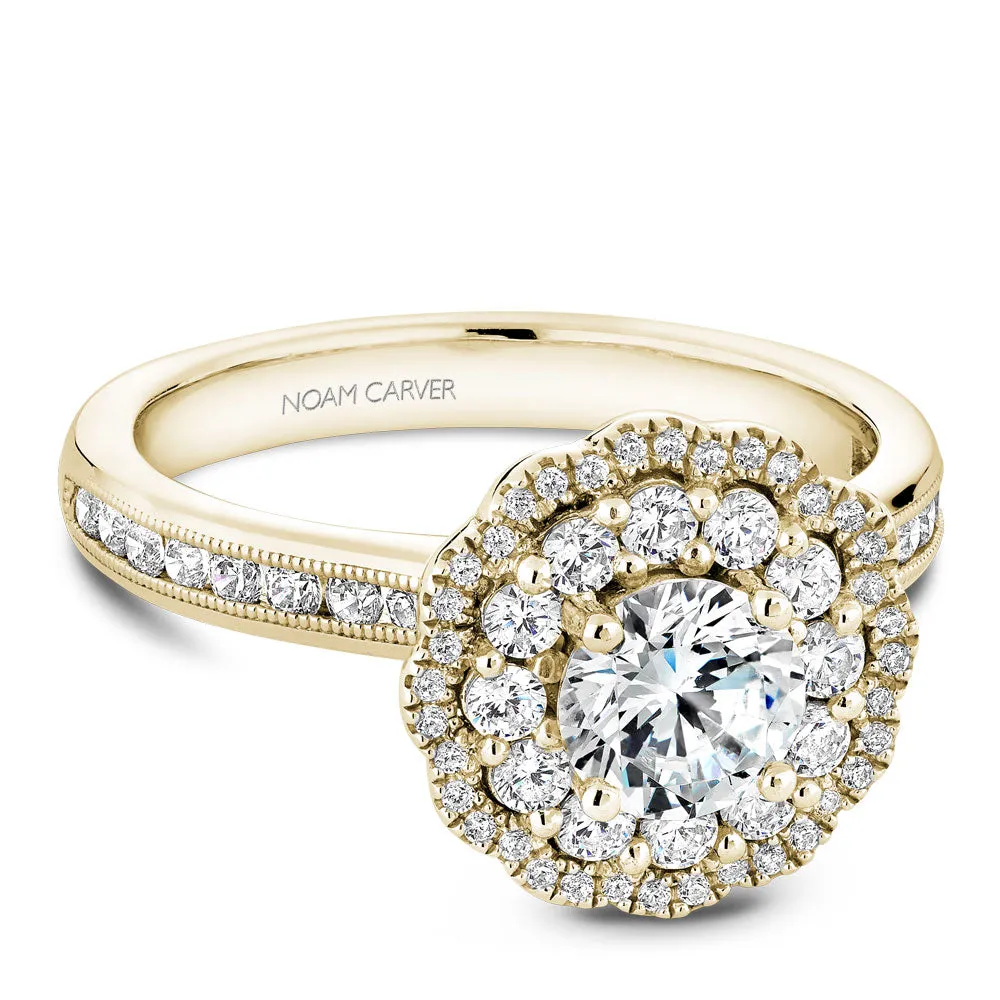 Noam Carver Engagement Ring - B145-16YS-100A