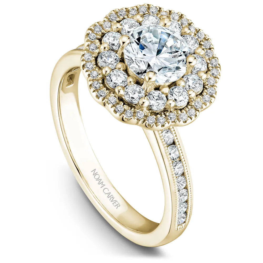 Noam Carver Engagement Ring - B145-16YS-100A