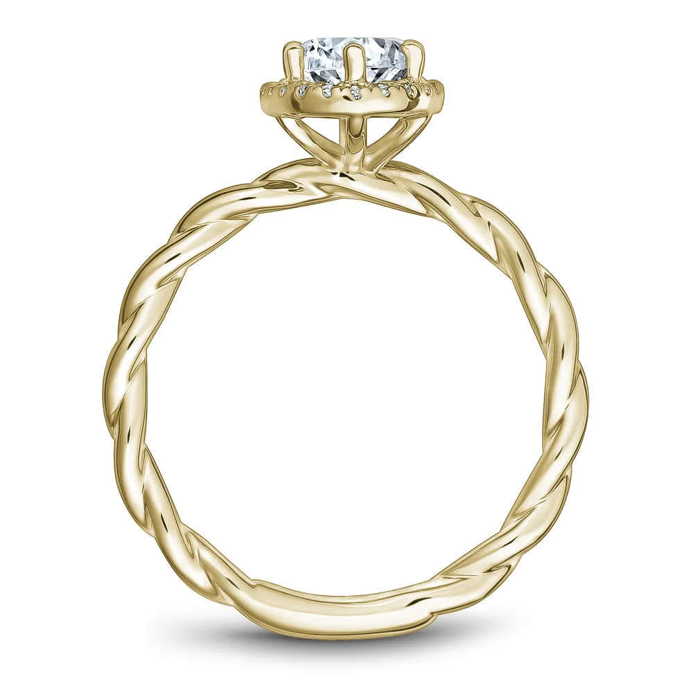 Noam Carver Engagement Ring - B177-02RS-100A