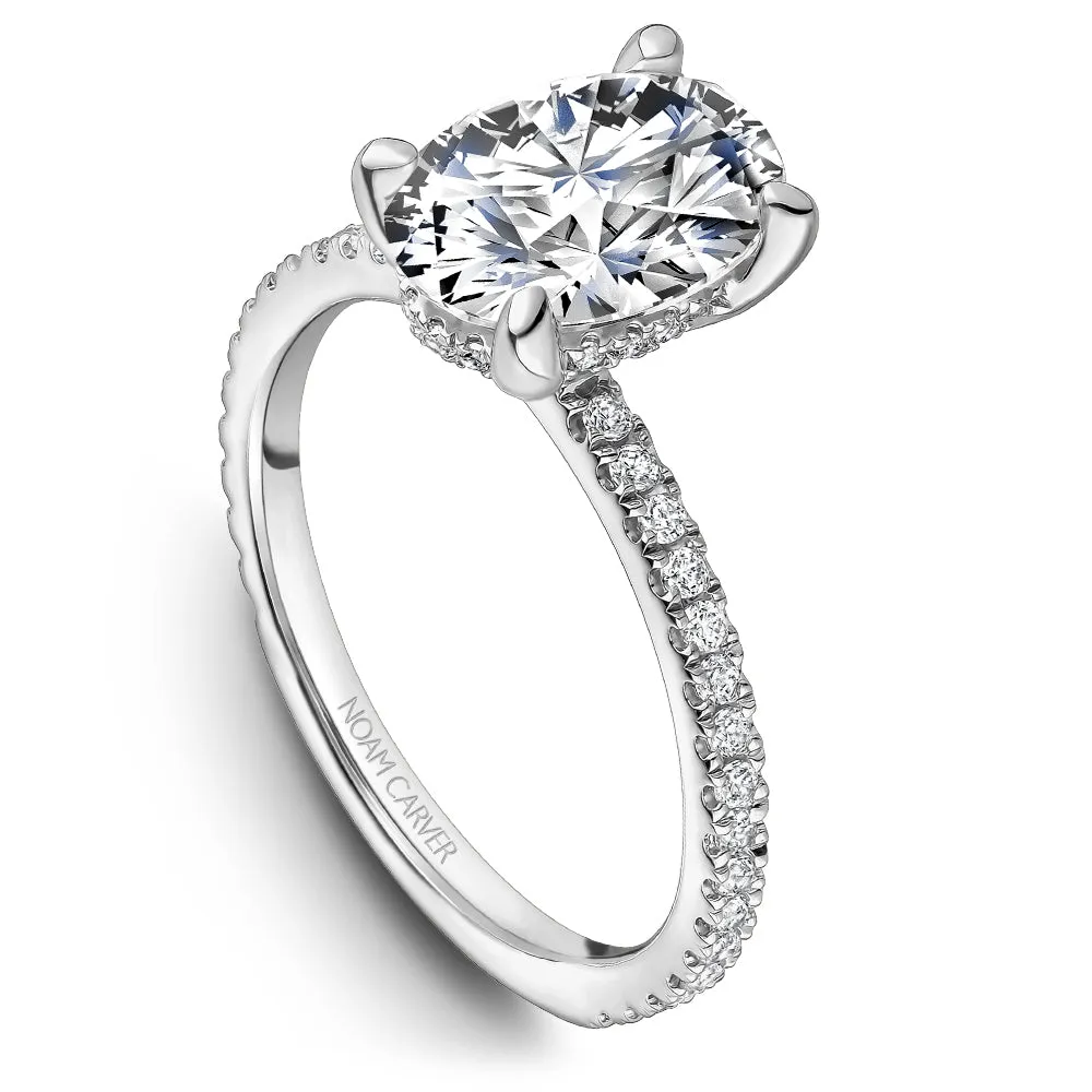 Noam Carver Engagement Ring - B372-02WS-FCYA