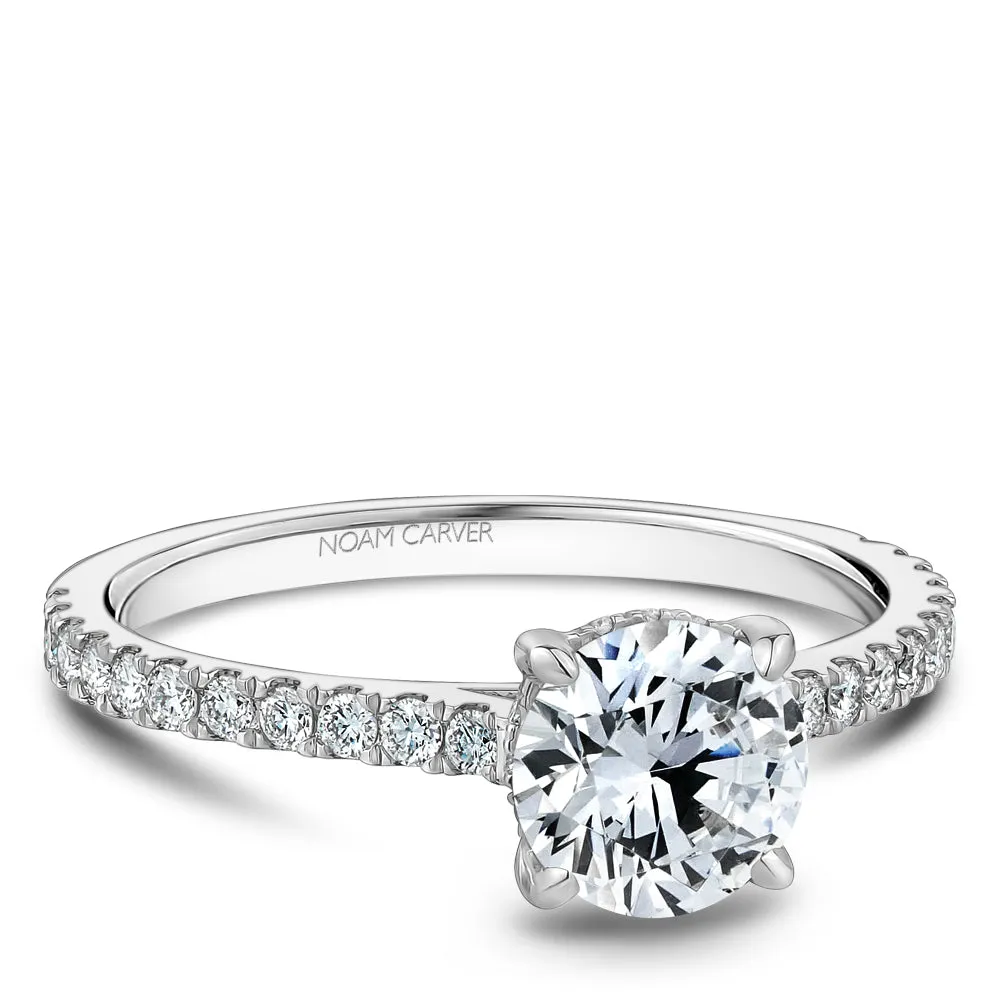 Noam Carver Engagement Ring - B505-01WZ-100A