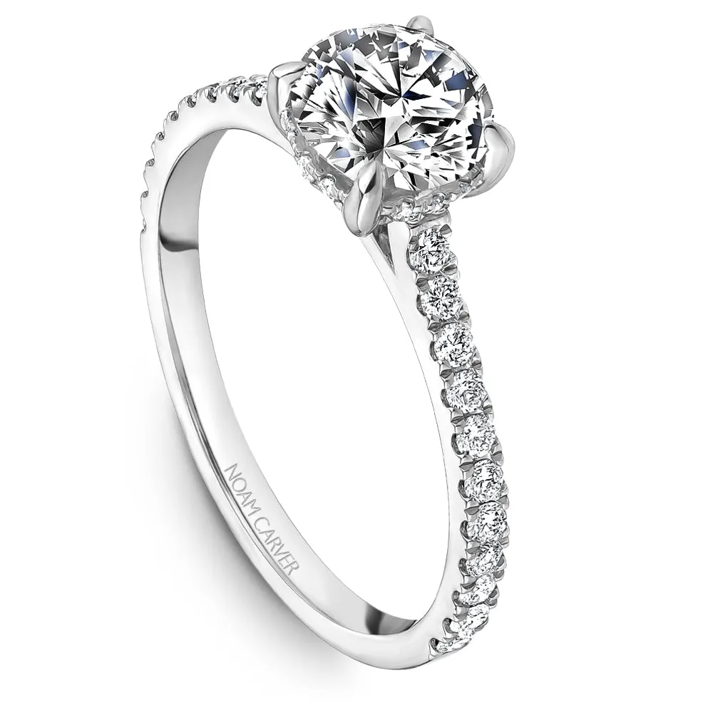 Noam Carver Engagement Ring - B505-01WZ-100A