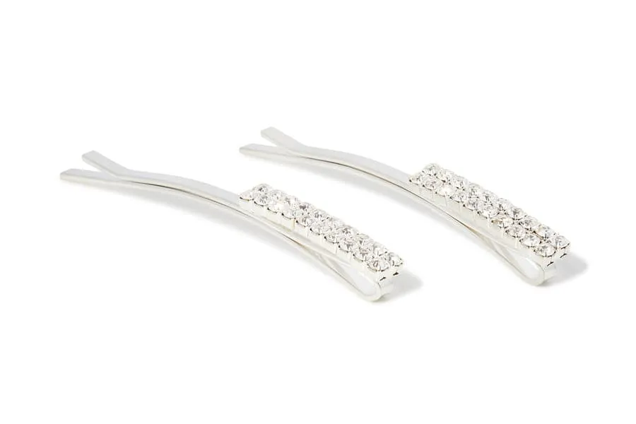 NuMe Double Row Sparkle Hair Pin Set