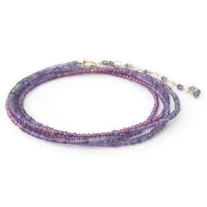 Ombre Purple Wrap Bracelet/Necklace