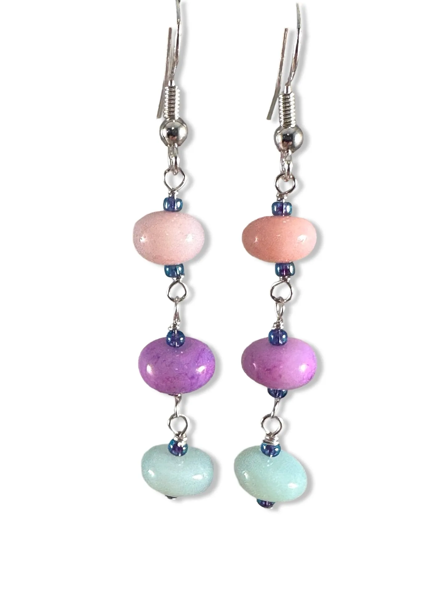 Opal Candy Gemstone Earrings