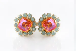 Orange Mint Earrings