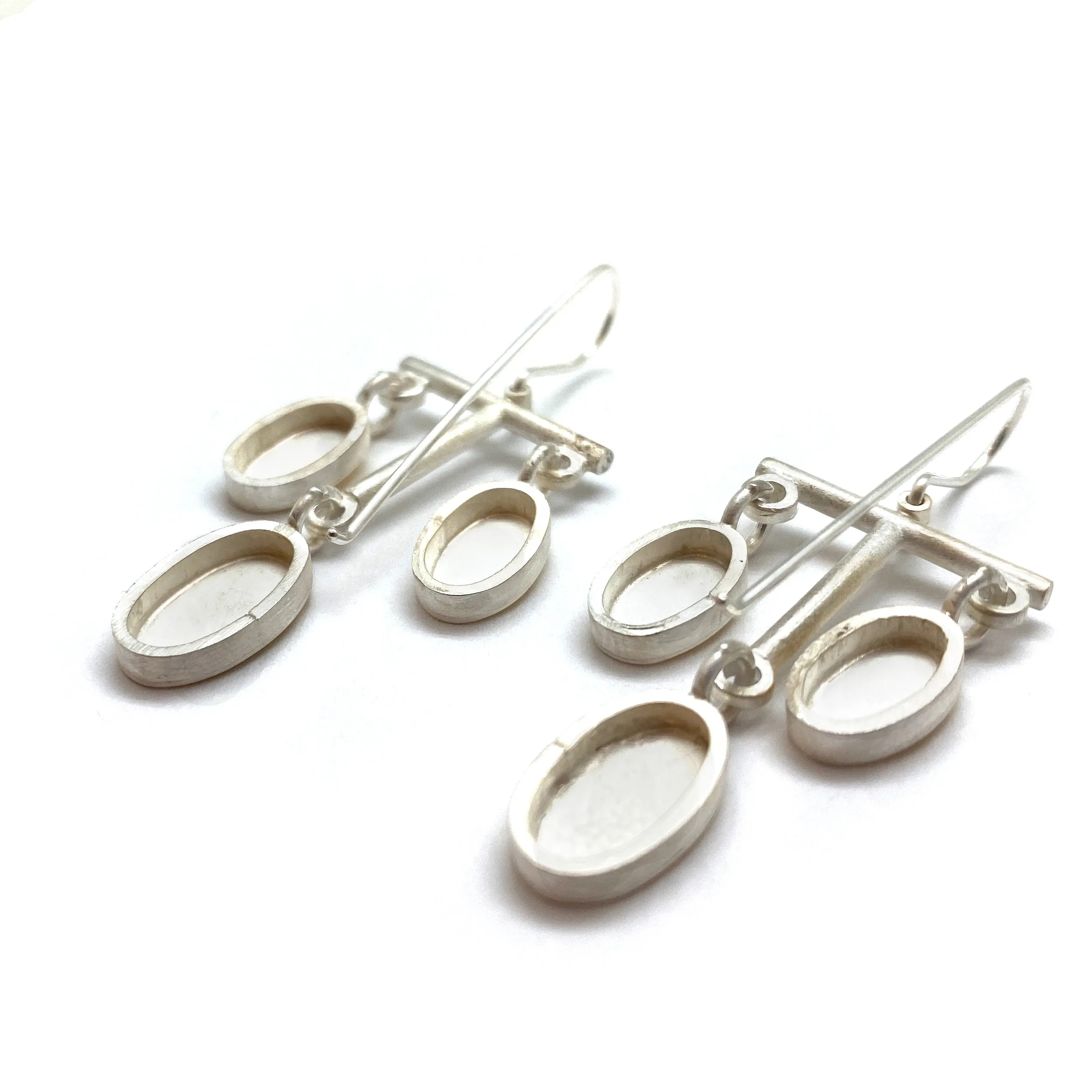 Oval Chandelier Earrings