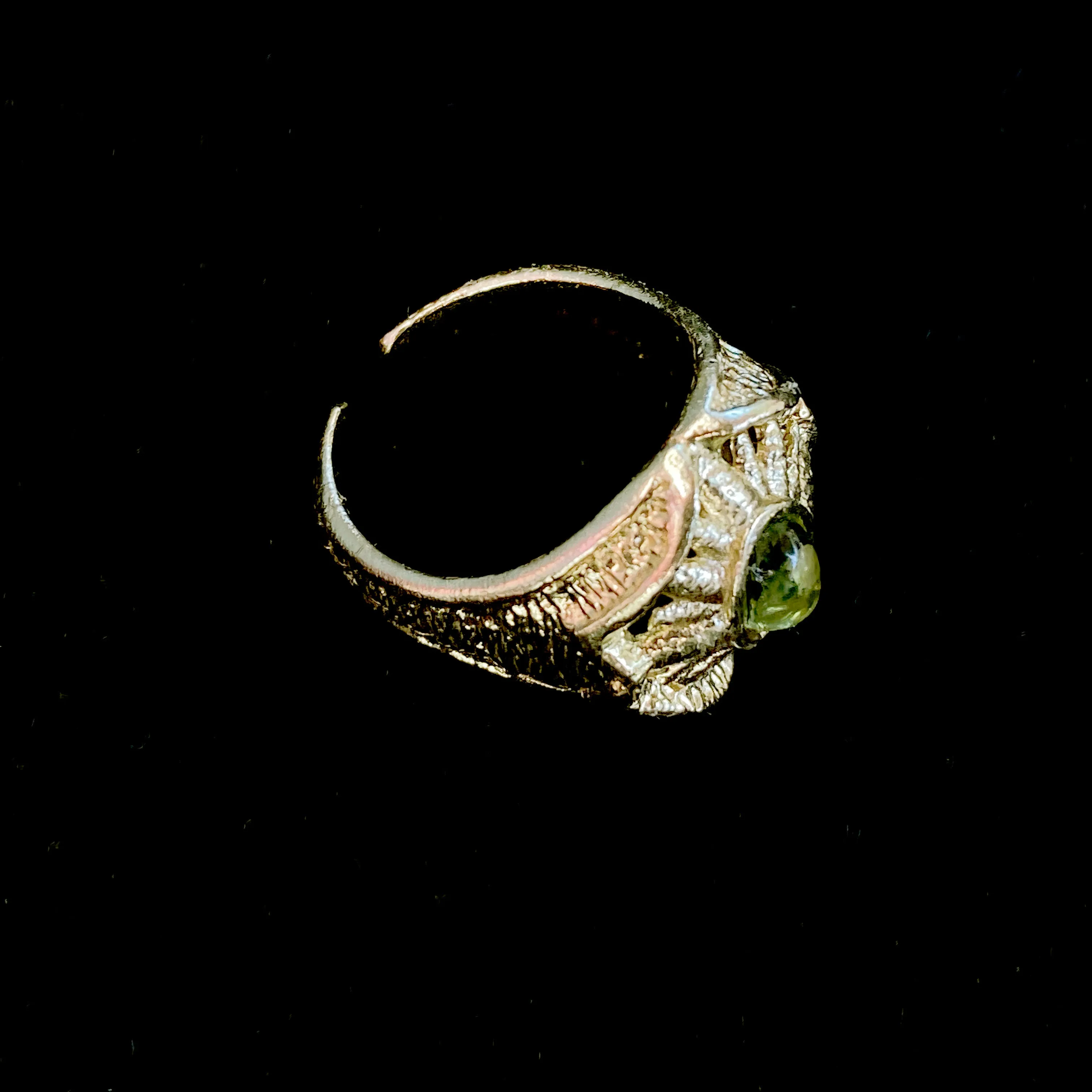 Peridot Brass Ring