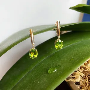 Peridot Dangle Earrings