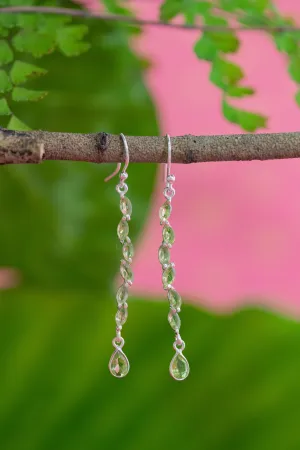 Peridot Jali Earrings