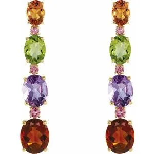 Philys Multi Gemstone Earrings