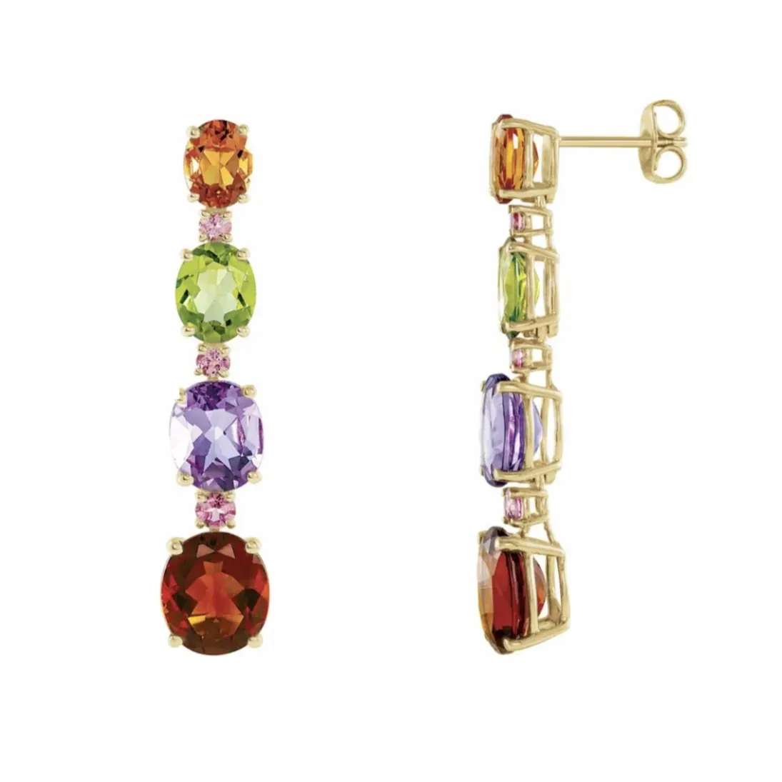 Philys Multi Gemstone Earrings