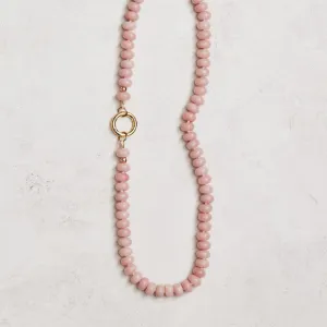 Pink Opal Necklace