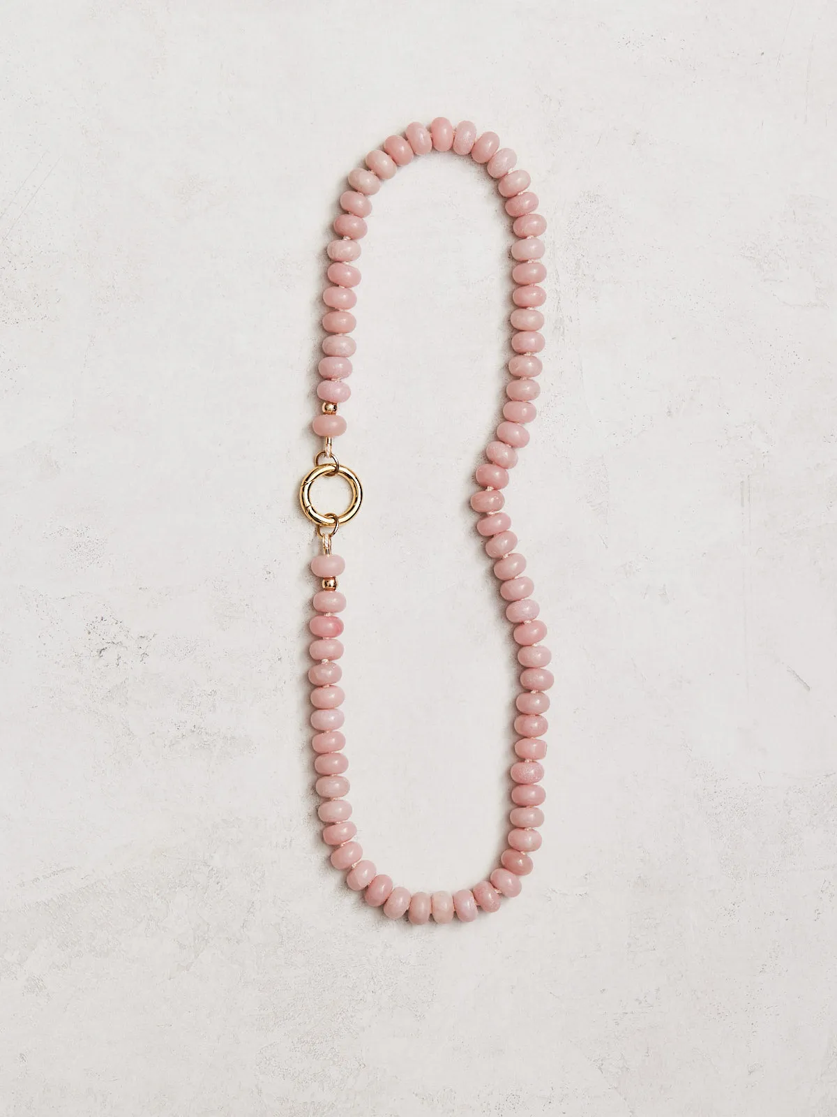 Pink Opal Necklace