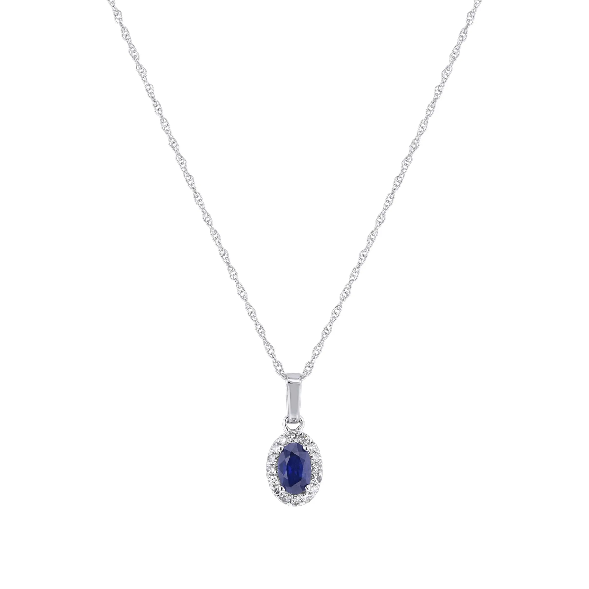 Popsicle Sapphire & Diamond Necklace