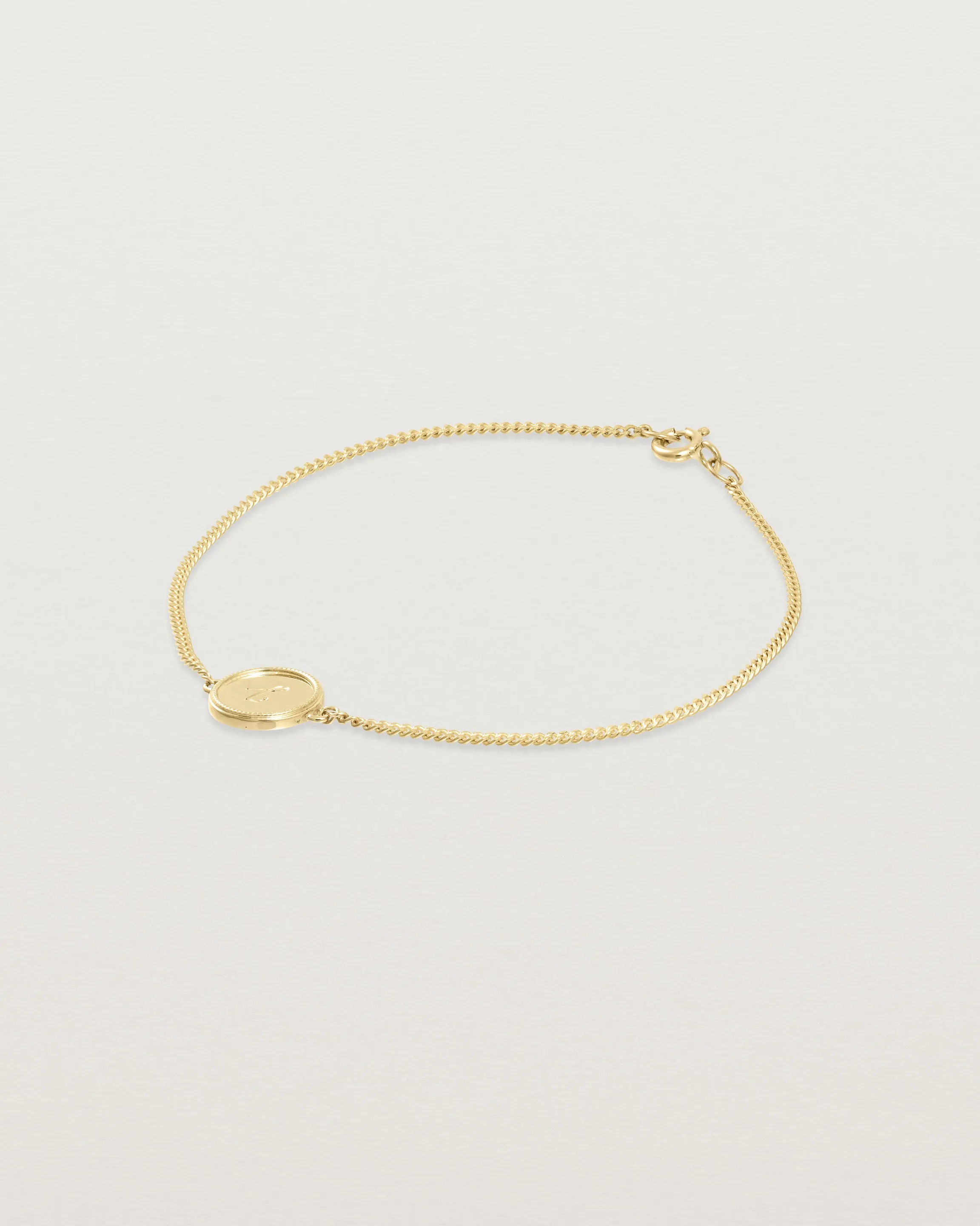 Precious Initial Bracelet | Birthstone