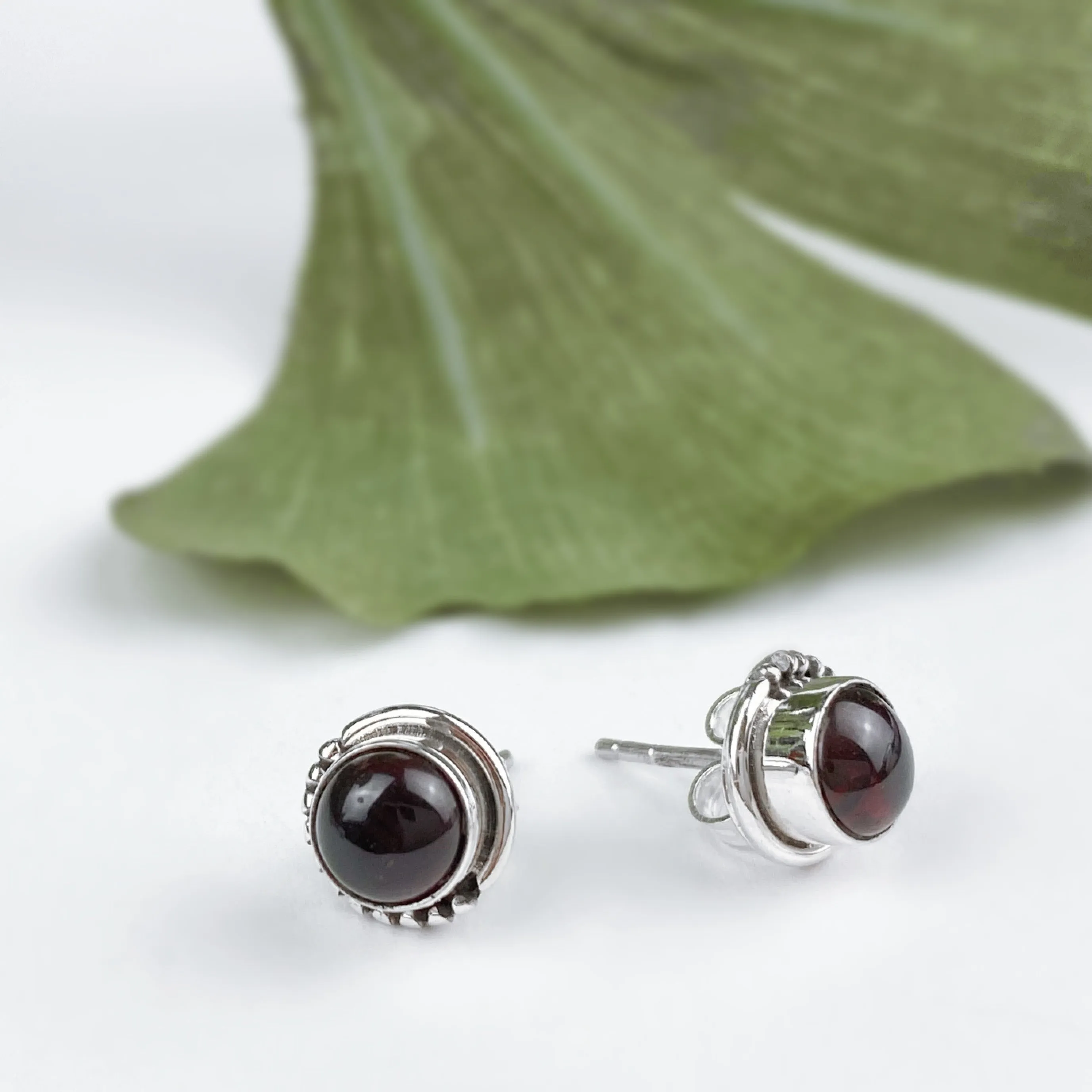 Prima Stud Earrings - VE619(Choice of Gemstones)