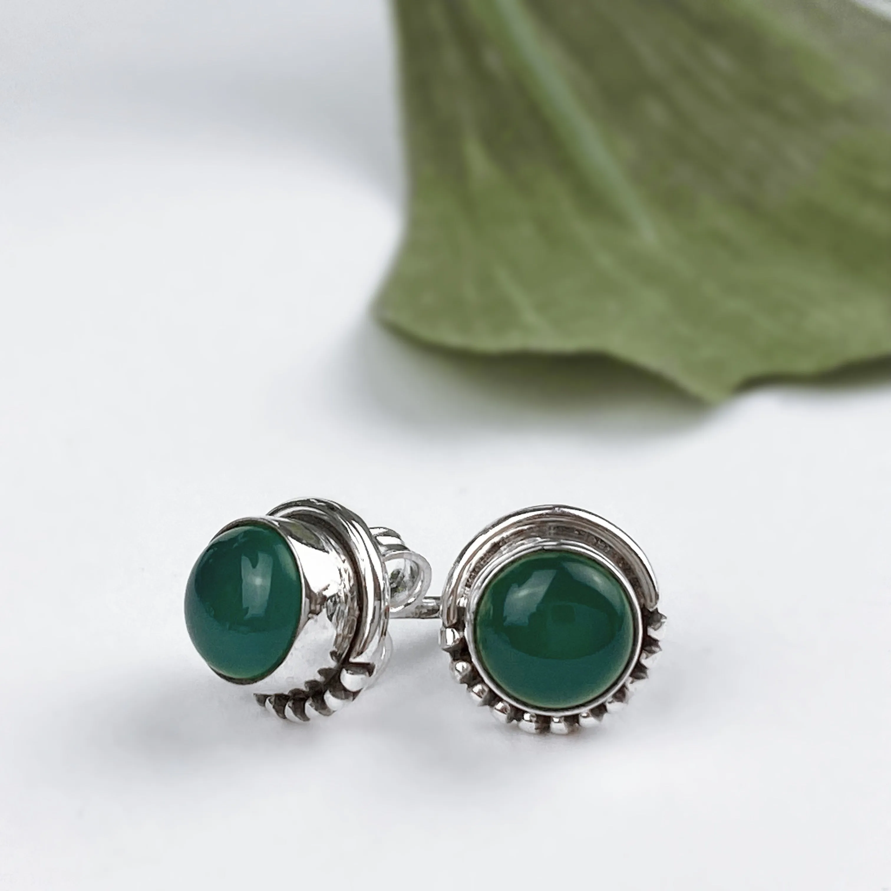 Prima Stud Earrings - VE619(Choice of Gemstones)