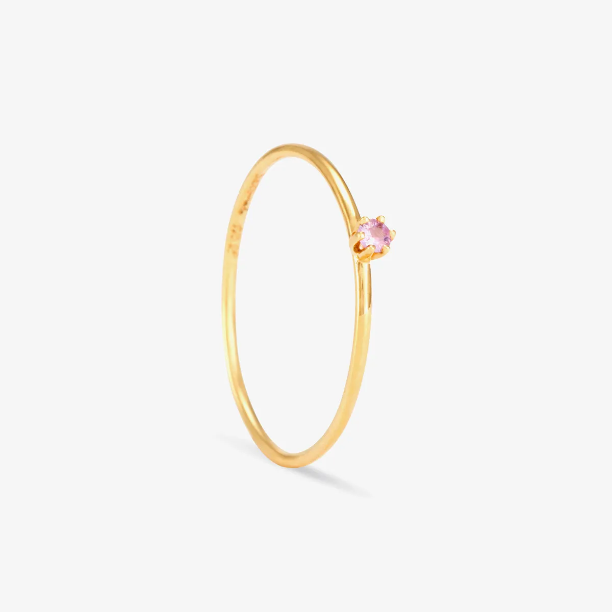 R1601PK | Baby Pink Sapphire Ring