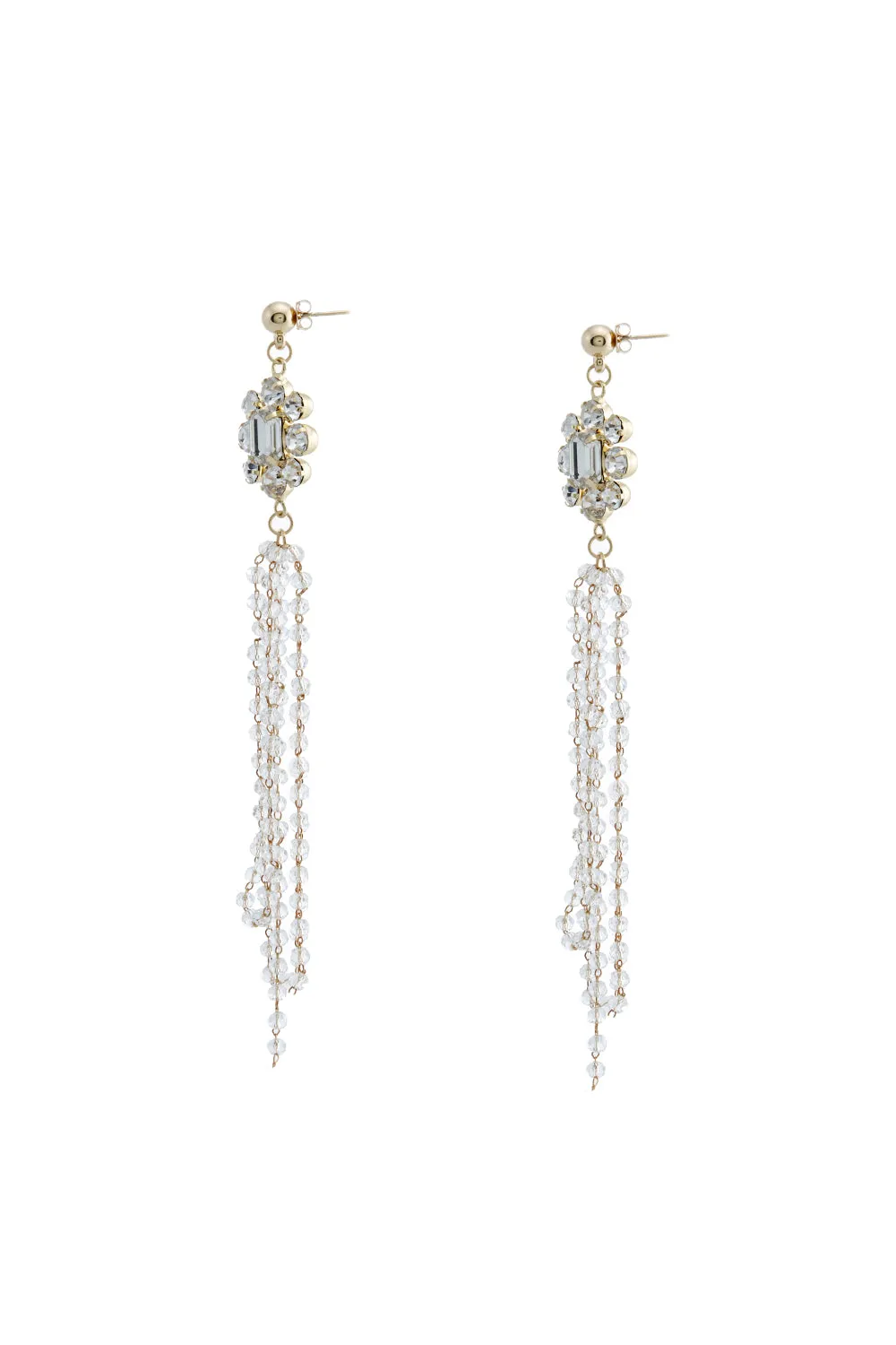 Rhinestone Chandelier Earrings