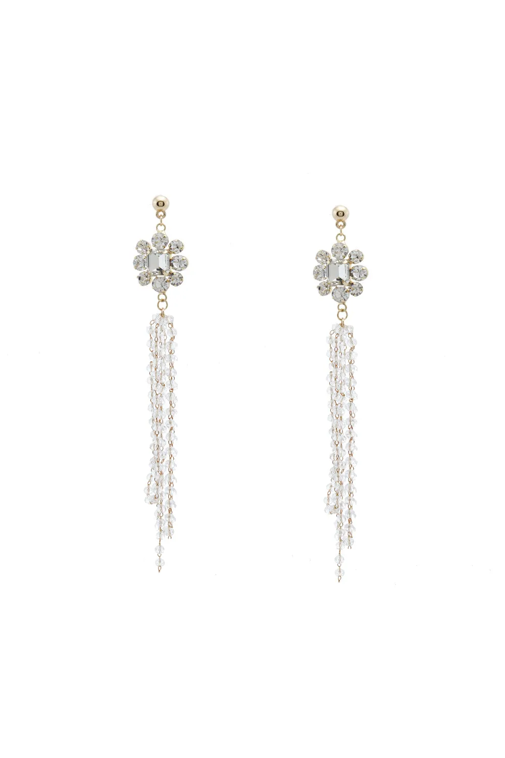 Rhinestone Chandelier Earrings