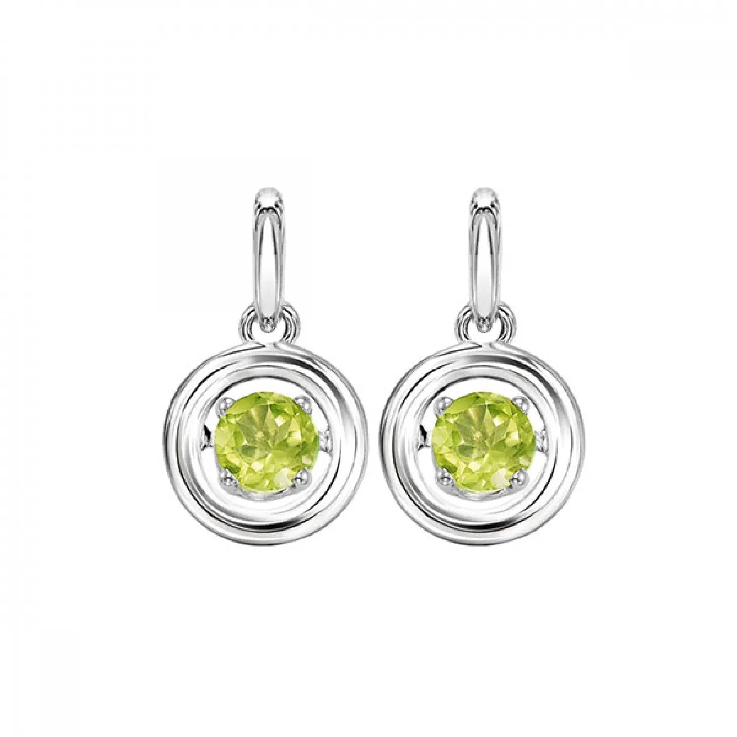 Rhythm Of Love Birthstone Earrings