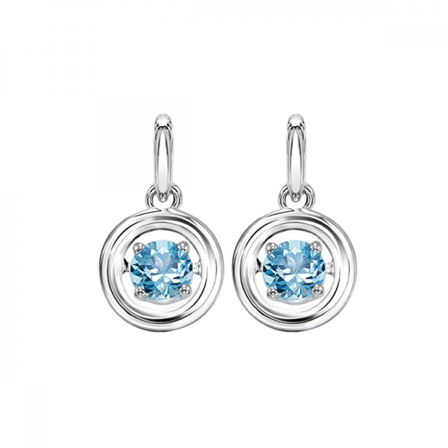 Rhythm Of Love Birthstone Earrings