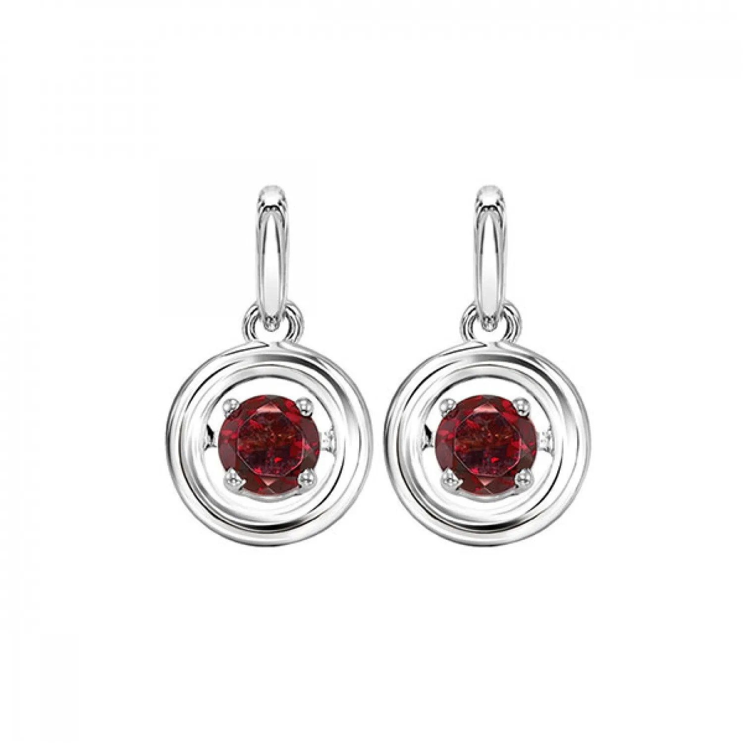 Rhythm Of Love Birthstone Earrings