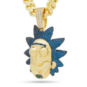 Rick and Morty x King Ice - XL Good Rick Necklace