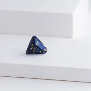 Rough stone lapis lazuli stud