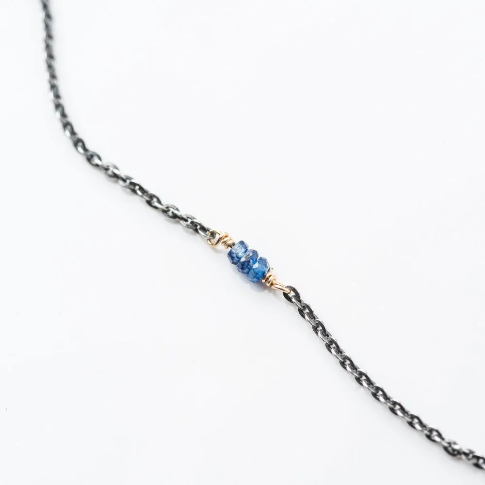 Sapphire Satellite Necklace