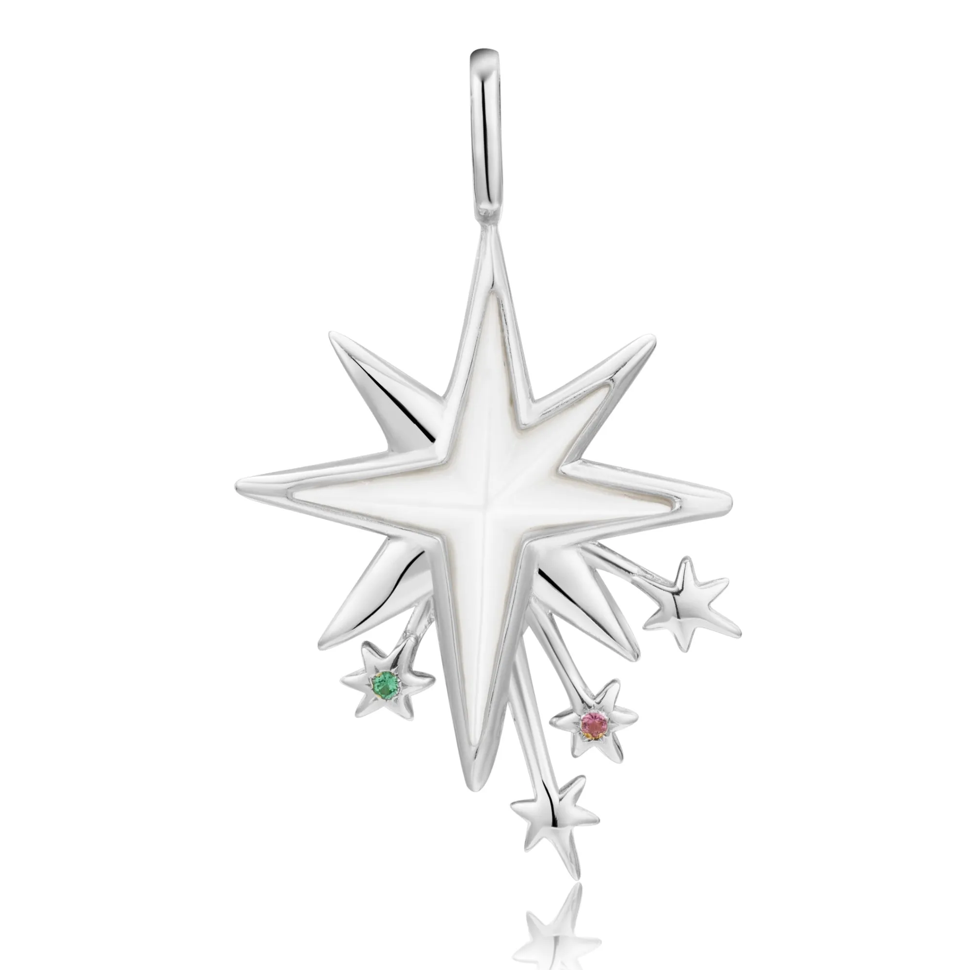 Silver Shooting Star Charm