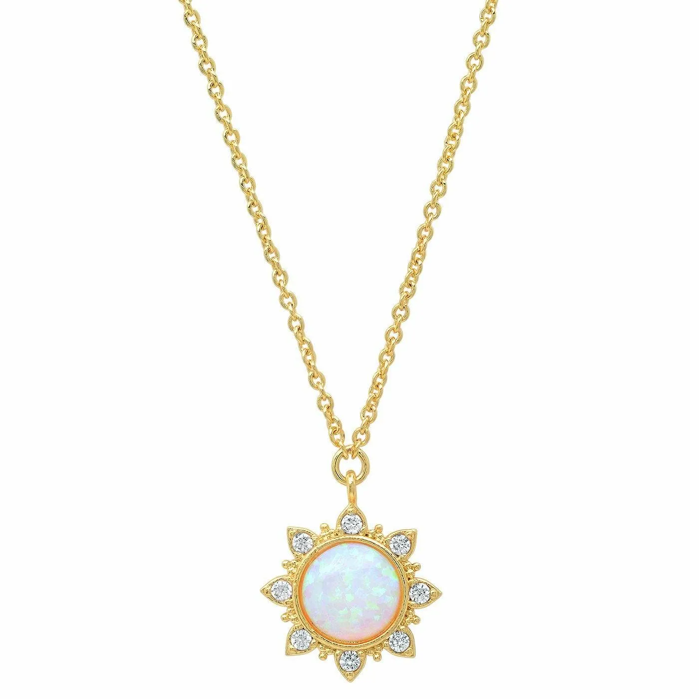 TAI OPAL BURST NECKLACE