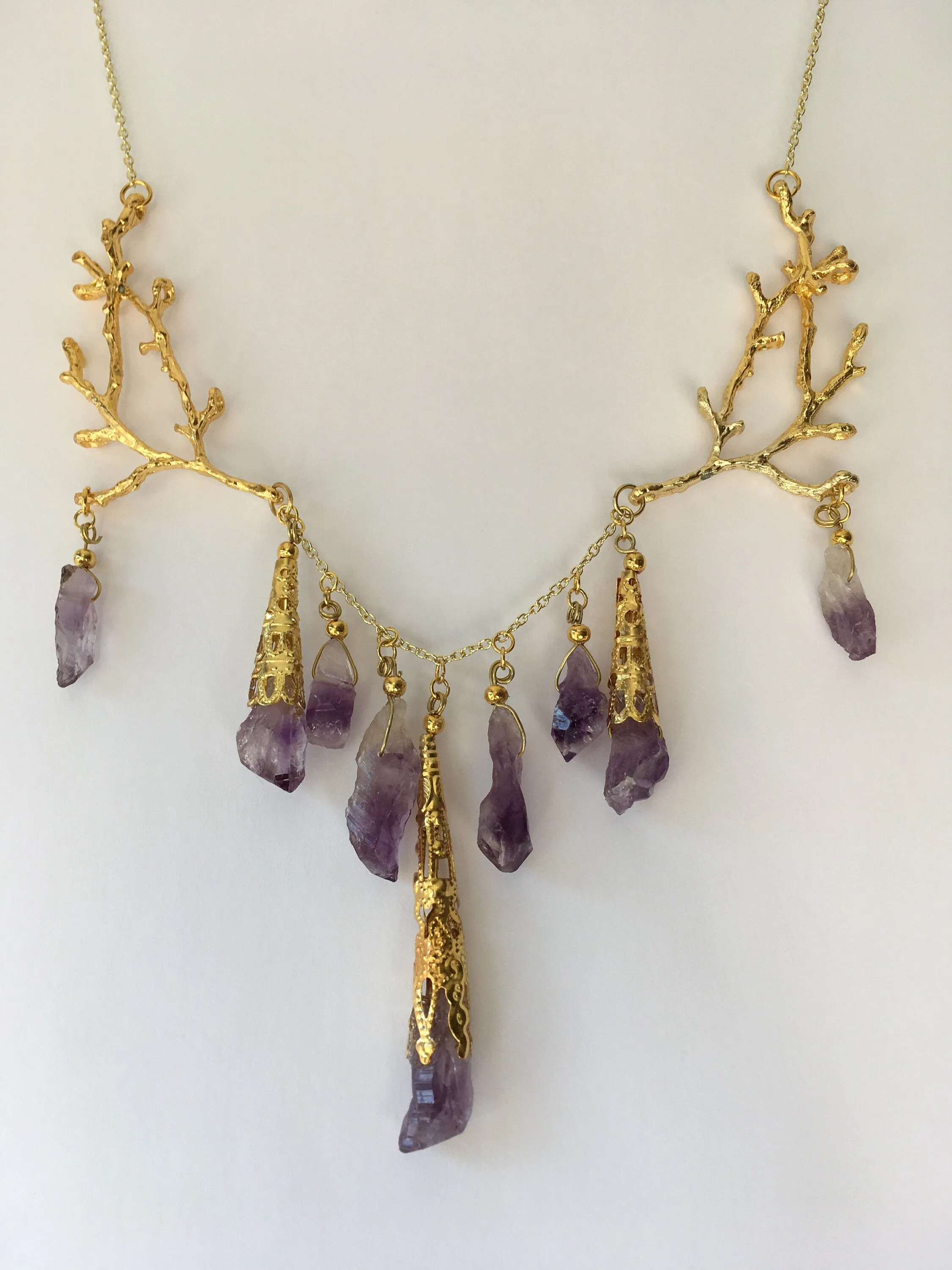 The ELVIRA Amethyst Necklace