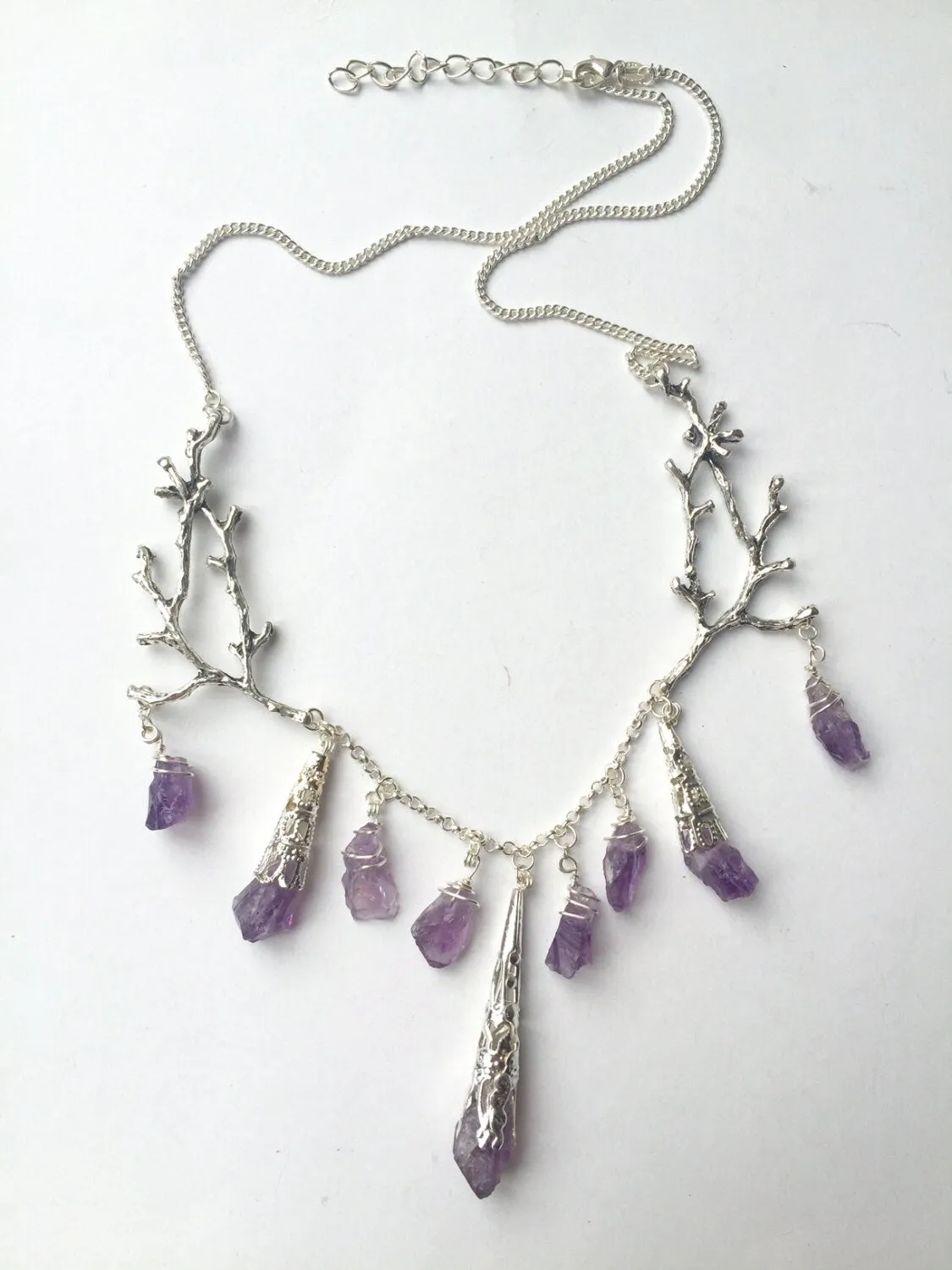 The ELVIRA Amethyst Necklace