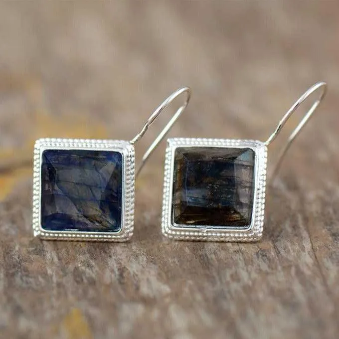 'Wanala' Labradorite Drop Earrings